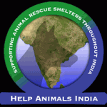 Help Animals India Logo